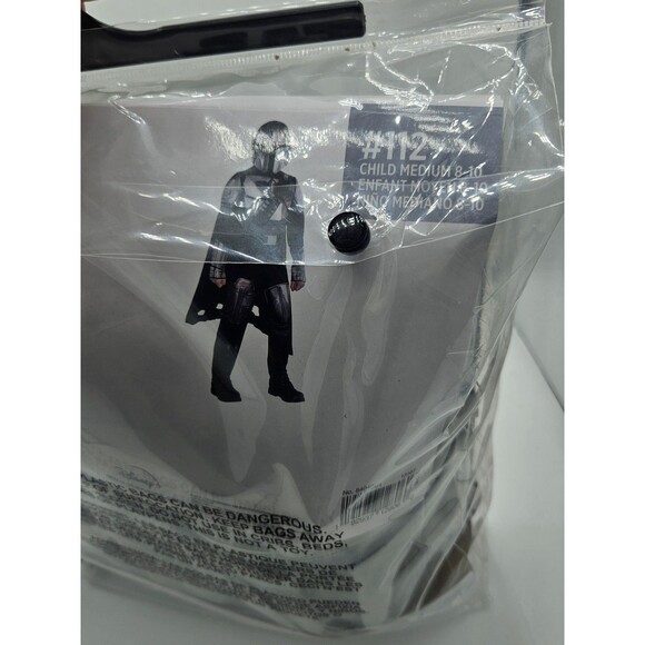 Star Wars The Mandalorian Dress Up Halloween Play Kids Costume Size Medium 8-10 - Picture 6 of 6